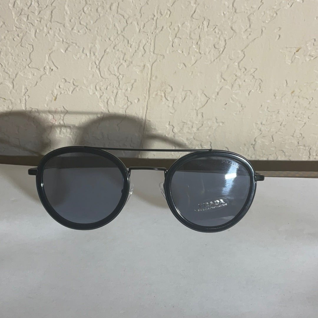 Prada unisex sunglasses spr 56x round lenses made in Italy - Classic Fashion DealsPrada unisex sunglasses spr 56x round lenses made in ItalySunglassesPradaClassic Fashion Deals