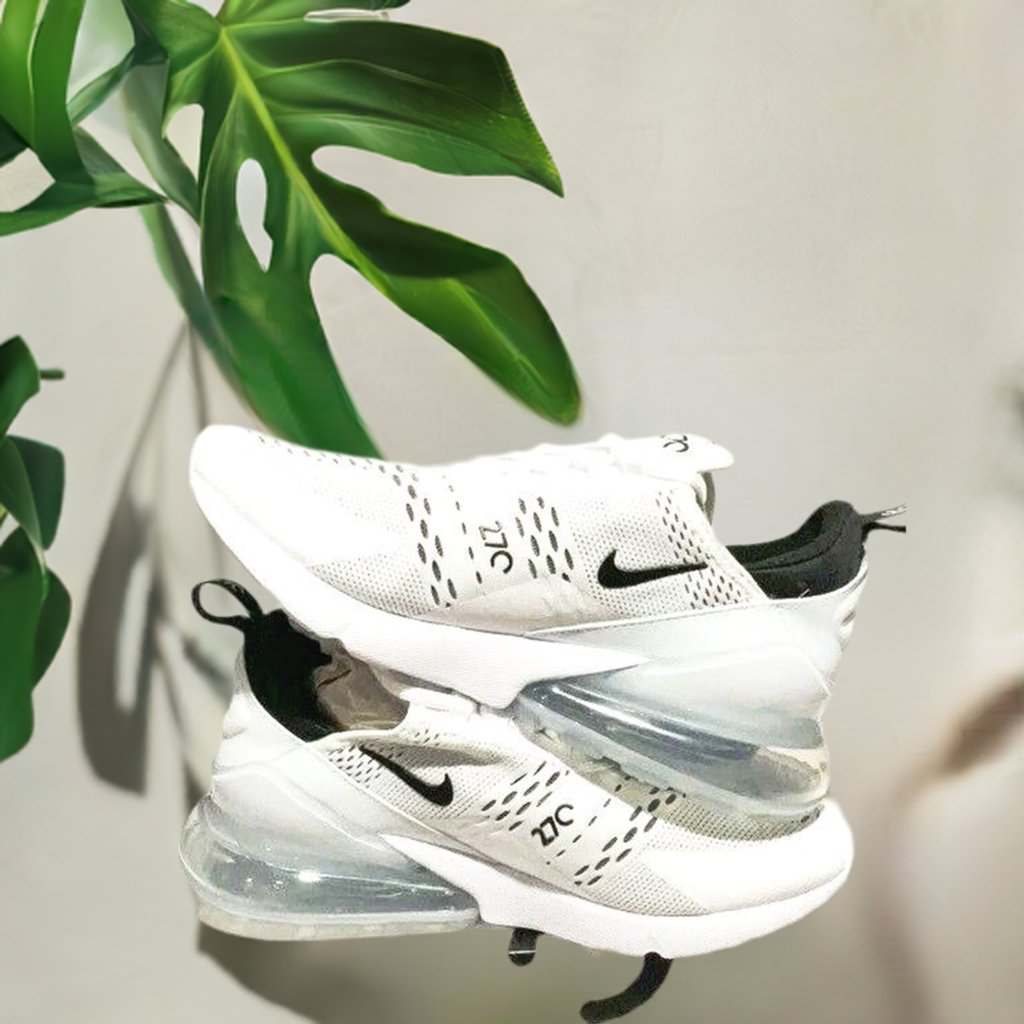 Woman’s Nike air max 270 black white running shoes size 8.5 us - Classic Fashion DealsWoman’s Nike air max 270 black white running shoes size 8.5 usAthletic ShoesNikeClassic Fashion DealsWoman’s Nike air max 270 black white running shoes size 8.5 us