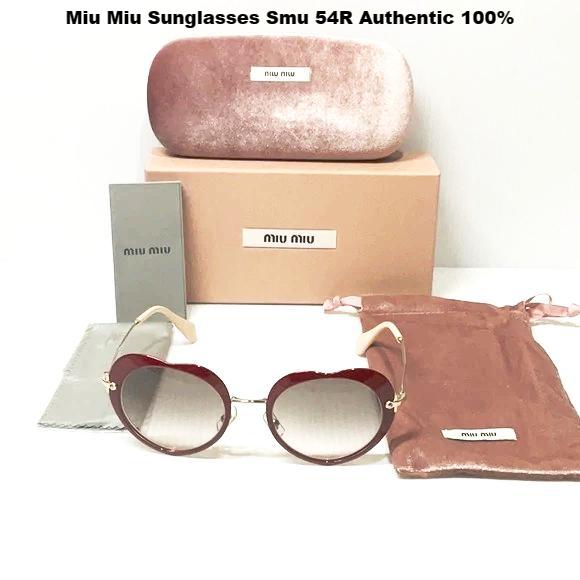 Miu Miu woman’s sunglasses smu 54R grey lenses gold frame red heart - Classic Fashion DealsMiu Miu woman’s sunglasses smu 54R grey lenses gold frame red heartMiu MiuClassic Fashion Deals