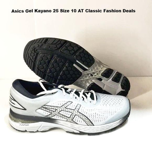 Asics woman’s shoes gel kayano 25 size 10 - Classic Fashion DealsAsics woman’s shoes gel kayano 25 size 10Running ShoesASICSClassic Fashion Deals