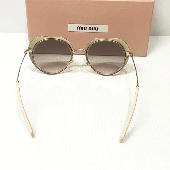 Miu Miu woman’s sunglasses smu 54R grey lenses gold frame red heart - Classic Fashion DealsMiu Miu woman’s sunglasses smu 54R grey lenses gold frame red heartMiu MiuClassic Fashion Deals