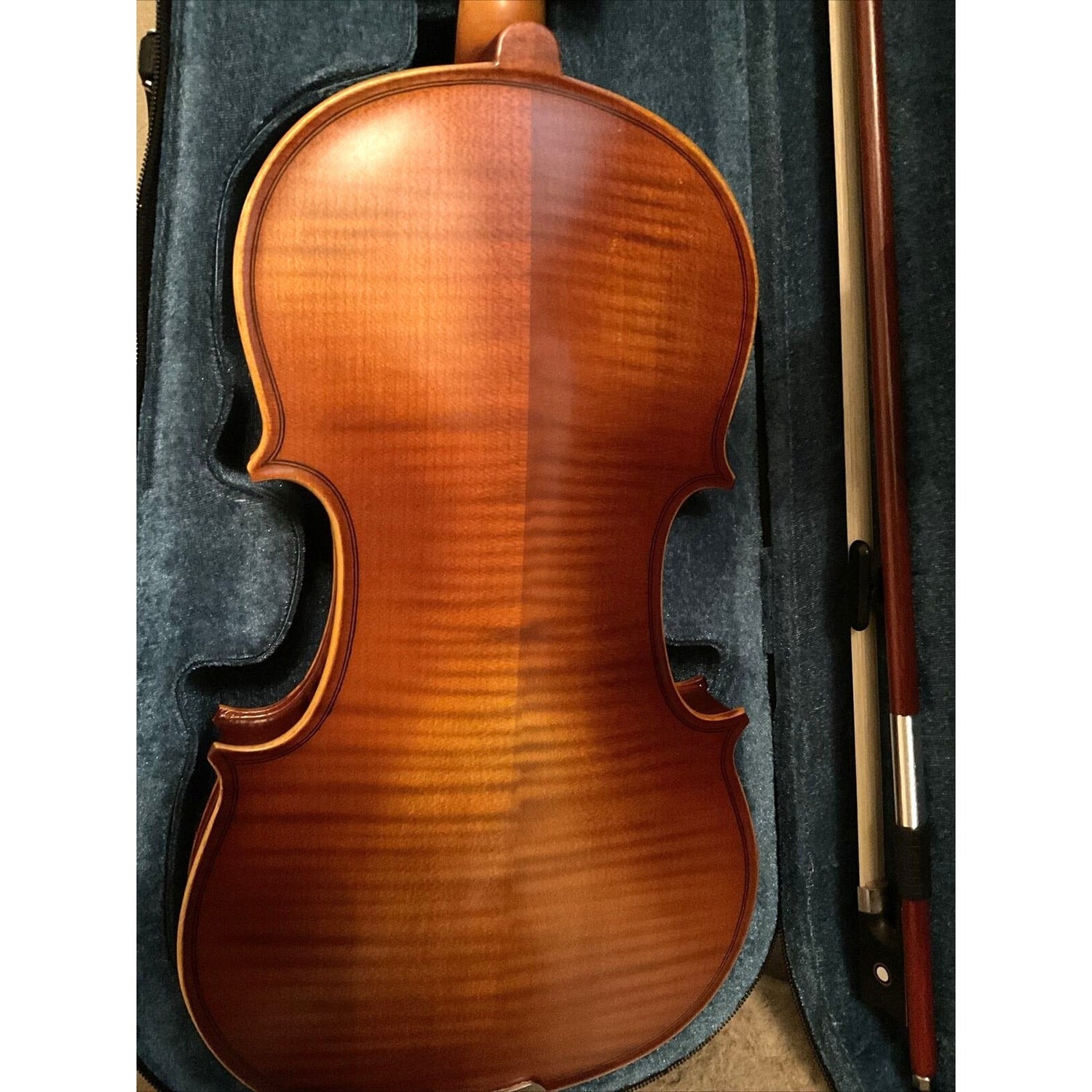 Handmade Flamed Violin 4/4 Professional Solid Maple Wood Shoulder Holder, Bow - Classic Fashion DealsHandmade Flamed Violin 4/4 Professional Solid Maple Wood Shoulder Holder, BowviolinUnbrandedClassic Fashion Deals
