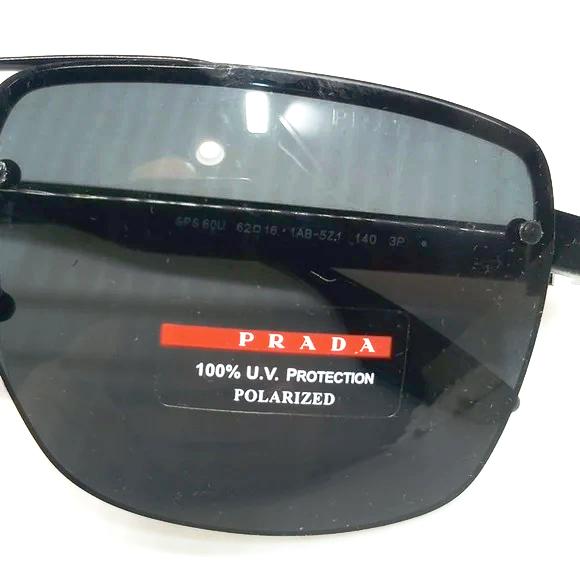 Prada men polarized sunglasses sps 60u 1AB 5z1 made in Italy - Classic Fashion DealsPrada men polarized sunglasses sps 60u 1AB 5z1 made in ItalyPradaClassic Fashion Deals