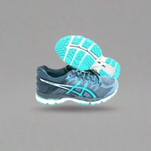 Asics women’s gel Superion smoke blue running shoes size 8.5 New