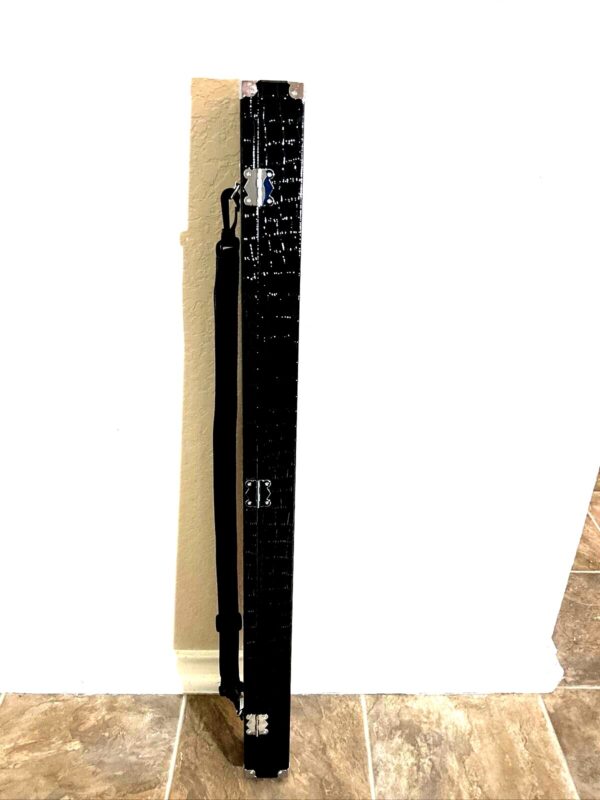 violin /viola/cello Bow Case 3 bows ,light Strong With Latches And Handle New