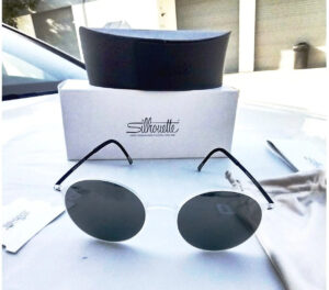 Vintage Silhouette Sunglasses Titanium Arms, Made in Austria New