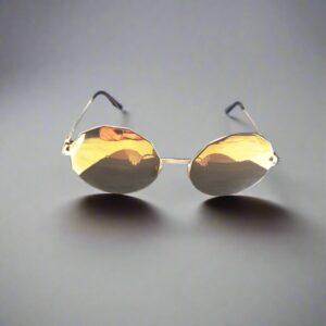 Mykita Veruschka F9 Gold mirror Sunglasses limited New