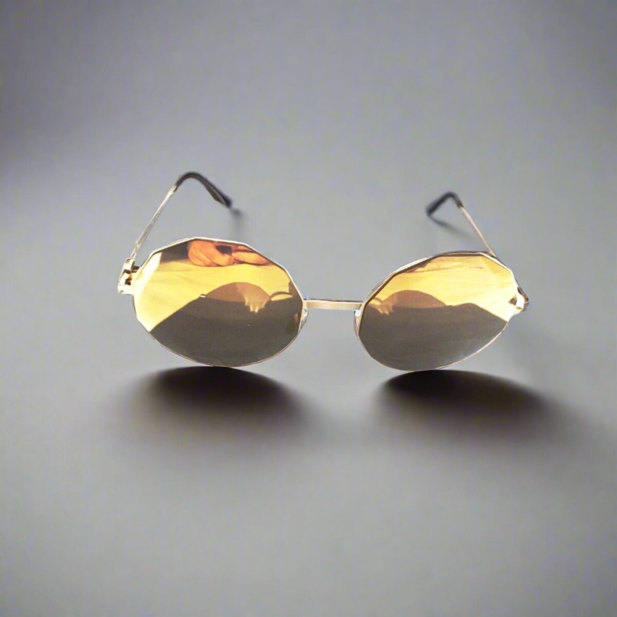 Mykita sunglasses Veruschka F9 gold mirror 2 Mykita sunglasses Veruschka F9 gold mirror