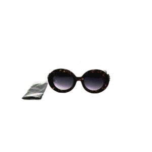 PRADA Sunglasses spr 27QS Swarovski women’s round tortoise Crystal New