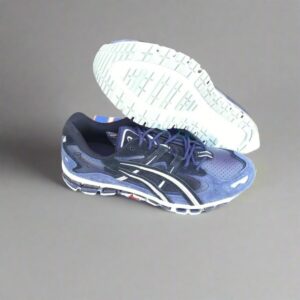 Asics Men Gel Kayano 5 360 Midnight Black running shoes Size 4.5