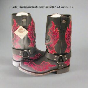 Harley Davidson Slayton men’s boots D93141 leather 10.5 beautiful