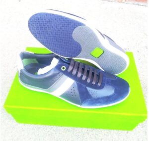 Hugo Boss City Expedition Men’s Shoes Dark Blue Size 8 US New