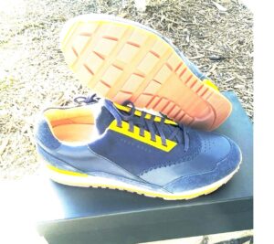 Hugo Boss Zephir Runn ITDC Shoes Men’s Dark Blue Size 9 US New