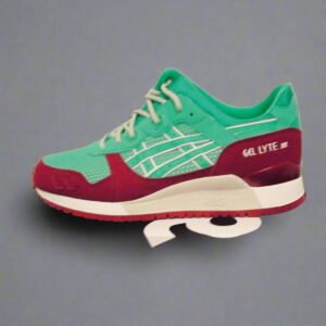 Asics Gel Lyte 9.5 men running shoes spectra green New