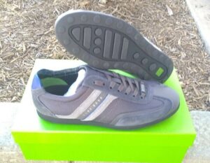Hugo Boss Stiven Charcoal Men Casual Size 8 US New