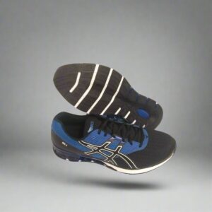 Asics Men Shoes Gel 1 Black Blue running shoes Size 11.5 us New