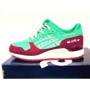 Asics men running shoes gel-lyte iii size 10 us spectra green new
