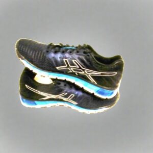 Asics men’s gel quantum 180 2 running shoes peacoat black blue size 7.5 us