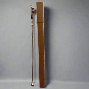 Violin Bow Braided Gold Carbon Fiber with Case New