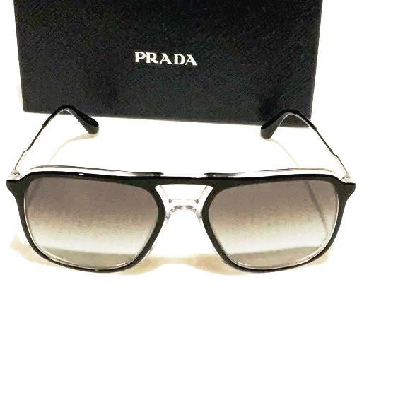 Prada sunglasses 06VS men square frame made in Italy
