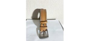 Genuine leather belt tan brown size 40 waist for men