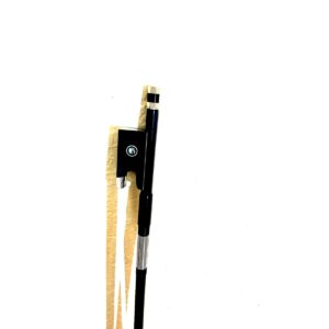 Violin Bow Carbon Fiber Ebony Frog with Sheepskin Grip 4/4 New