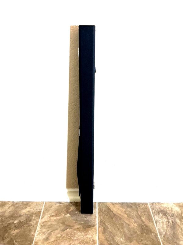 Violin Single Bow Case 4/4 Light Hard Wood With 2 Latches and Strap