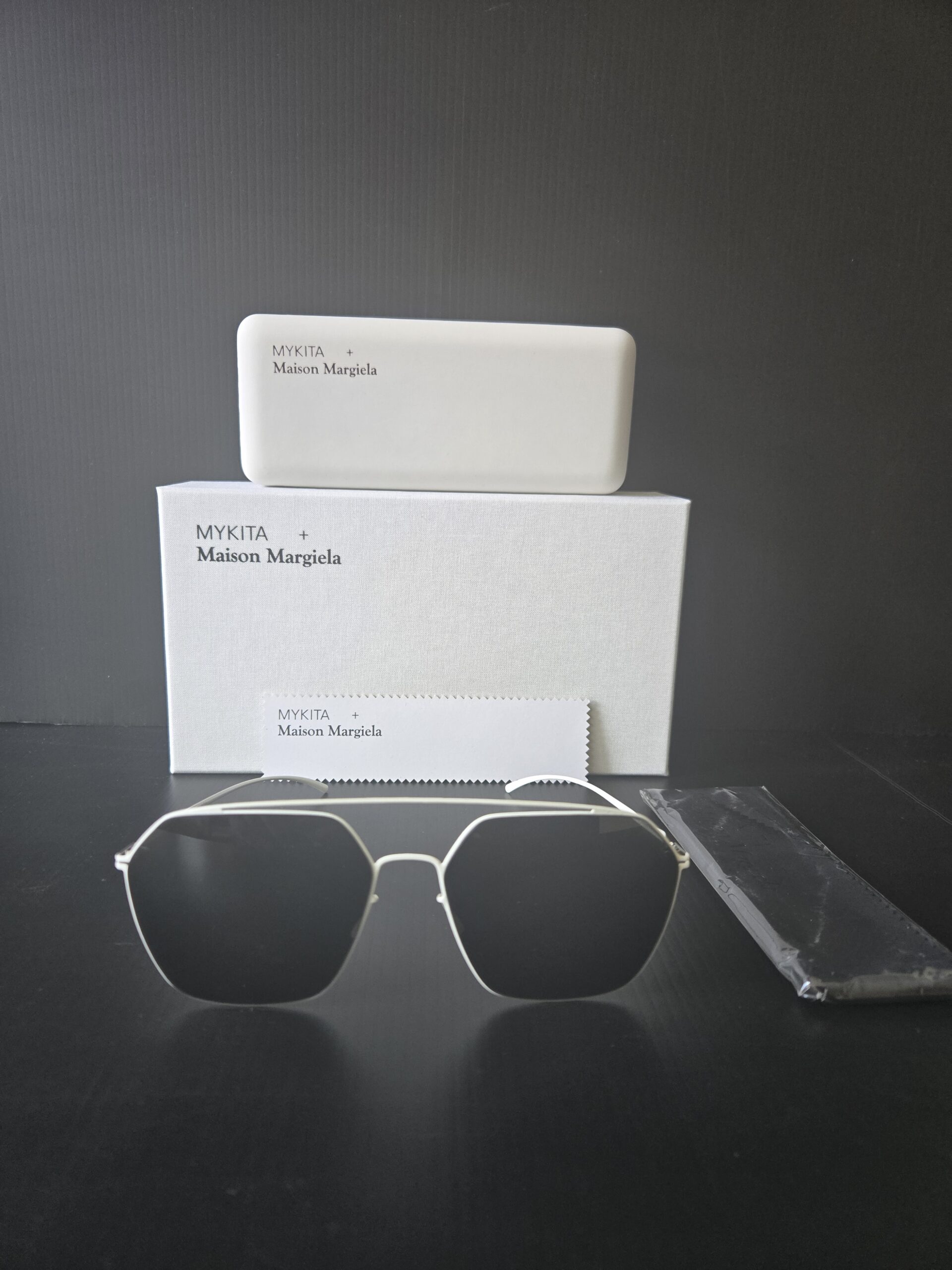 Mykita + Maison Margiela MMESSE016 woman sunglasses