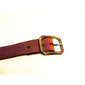 True religion genuine leather belt gunmetal buckle size 34