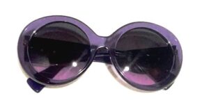 Versace Women’s sunglasses mod4298 purple round made in Italy New