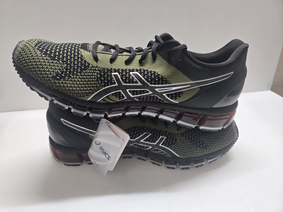 Gel quantum 360 knit Size 13 Men's running shoes olive New 6 Gel quantum 360 knit Size 13 Men's running shoes olive New - Image 4