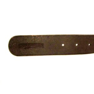 True religion Belt dark brown 34 genuine leather gunmetal buckle New