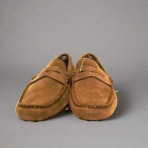 Lacoste men shoes size 9.5 brown slip on new