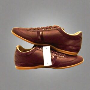 Lacoste casual shoes misano 36 spm dark brown size 7.5 us men
