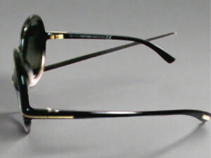 Tom Ford Sunglasses Candice TF 276 20B Black Crystal / Grey Gradient New