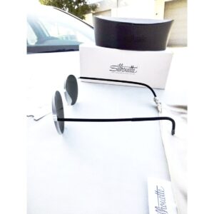 Vintage Silhouette Sunglasses Titanium Arms, Made in Austria New