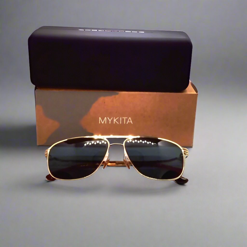 Mykita sunglasses Brian green lenses new made in Germany - Image 2
