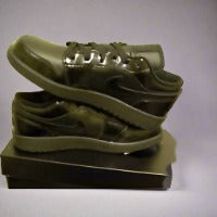 Boys Air jordan 1 low (GS) size 4 Youth All black - Image 3