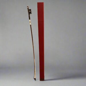 Carbon Fiber Bow Red Braided Professional for Violin 4/4 with Case New