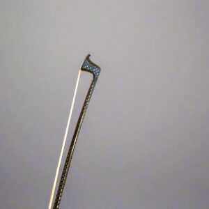 Carbon Fiber Professional Violin Bow Silver Braided 4/4 With Case New
