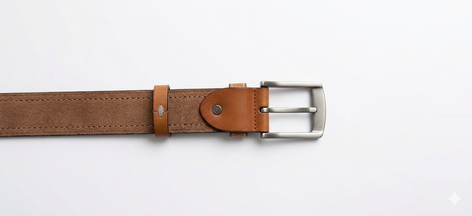 Leather belt tan brown size 40 for men New 8 Leather belt tan brown size 40 for men New - Image 6