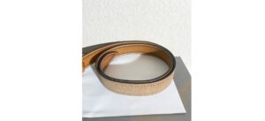 Genuine leather belt tan brown size 40 waist for men