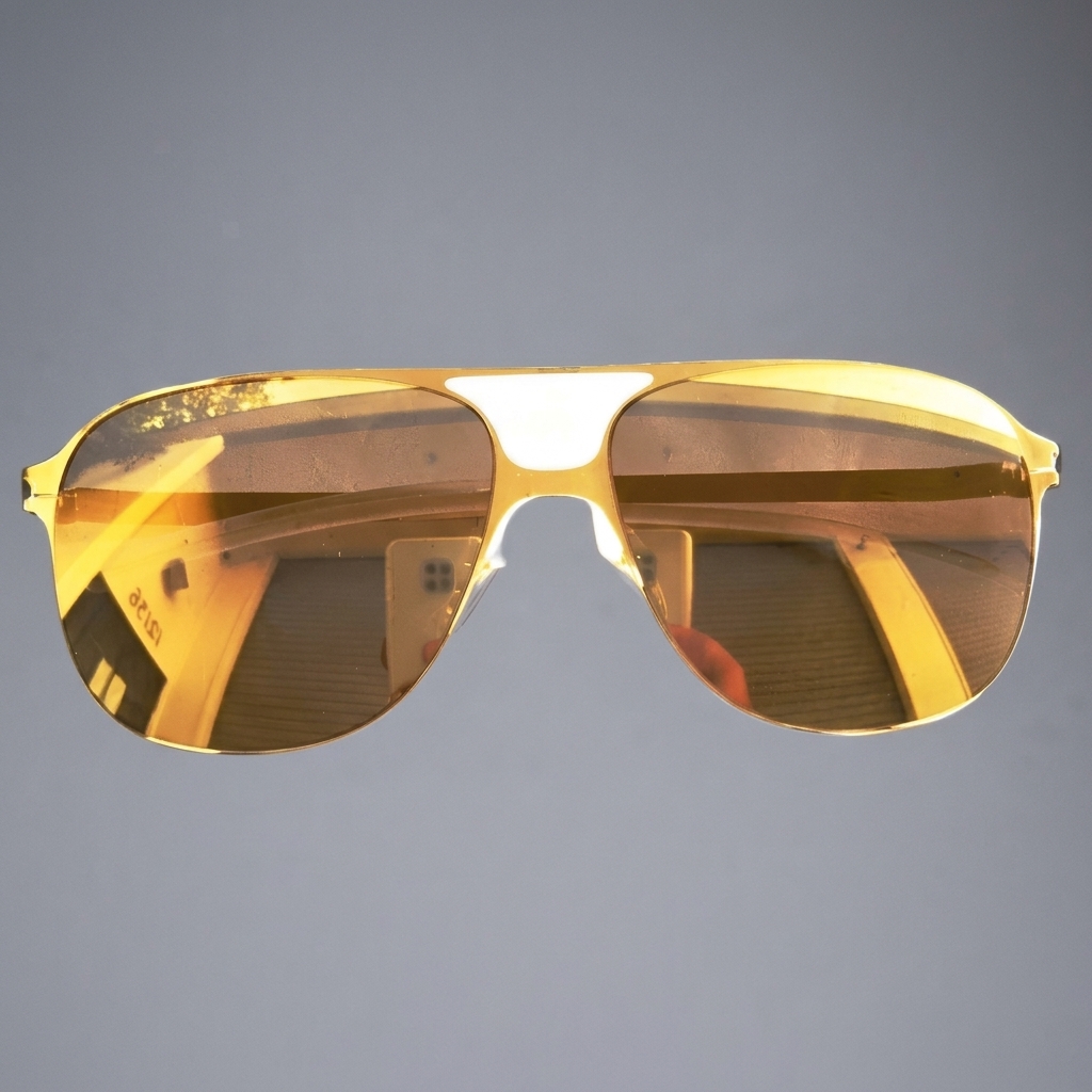 Mykita Schorsch F9-Gold Flash Square Men Sunglasses New 7 Mykita Schorsch F9-Gold Flash Square Men Sunglasses New