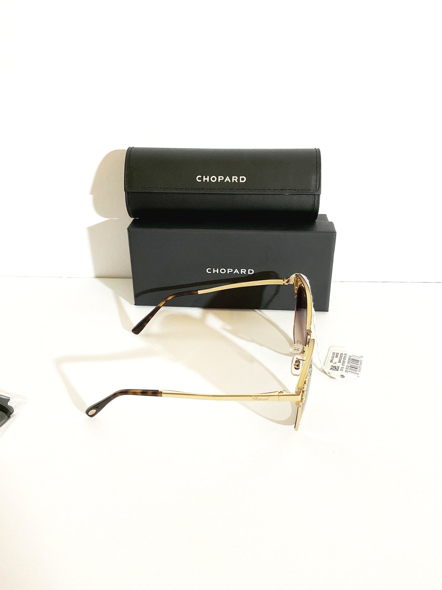 Woman Chopard sunglasses cat eye sch24s 57/17 made in Italy - Image 6