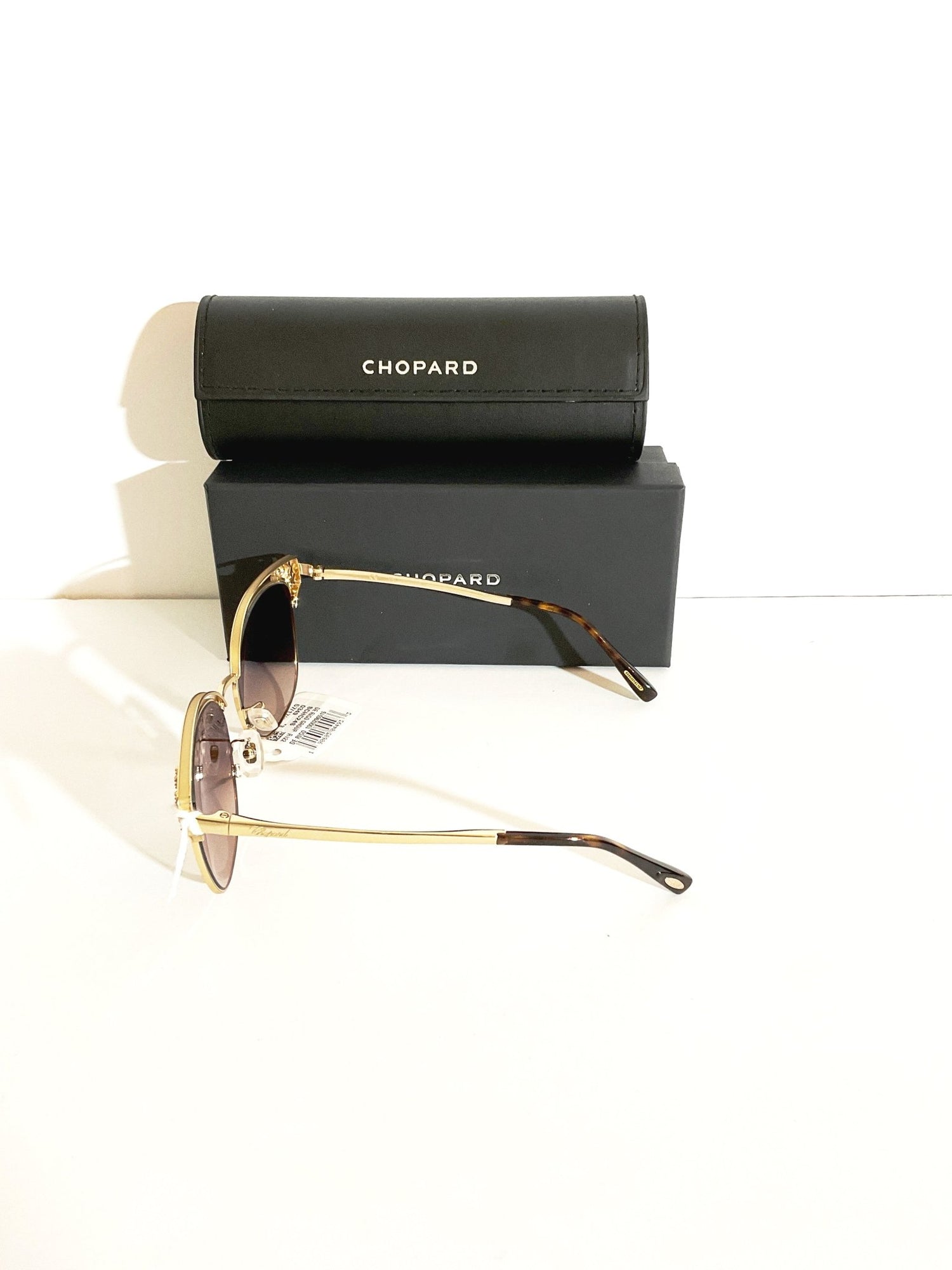 Woman Chopard sunglasses cat eye sch24s 57/17 made in Italy - Image 4