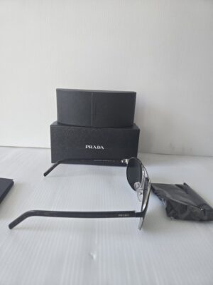 Prada Sunglasses 53xs polarized green glass lenses