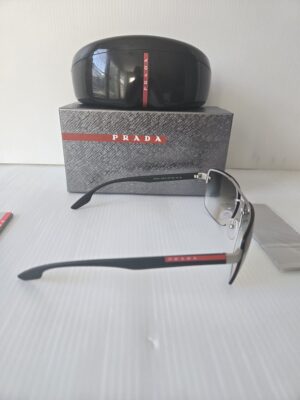 Prada sunglasses 60us polarized square mirror lenses New