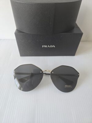 Prada woman sunglasses spr64TS grey lenses New