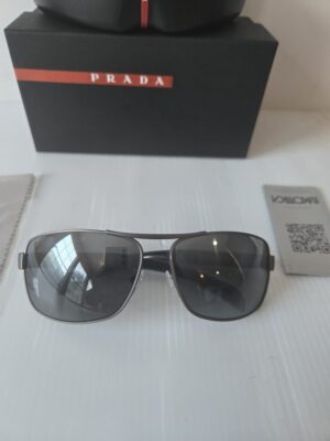 Prada sunglasses polarized men sps54i square new