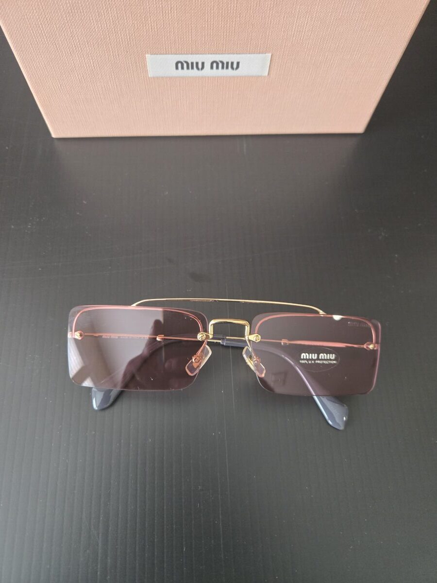 Miu Miu Sunglasses 59T Stunning Woman pink Lenses Miu Miu Sunglasses 59T Stunning Woman pink Lenses - Image 3